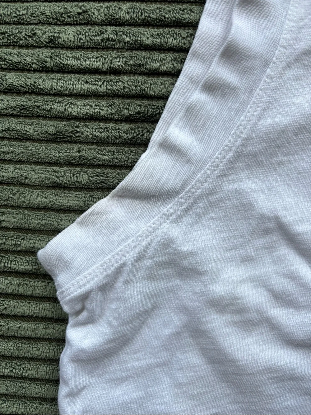 J. Crew White 100% Cotton Tank